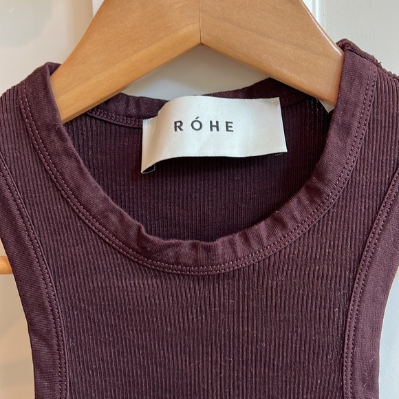 Róhe Car Top, Size 34 (XS), Pure Chocolate - Picture 8 of 9